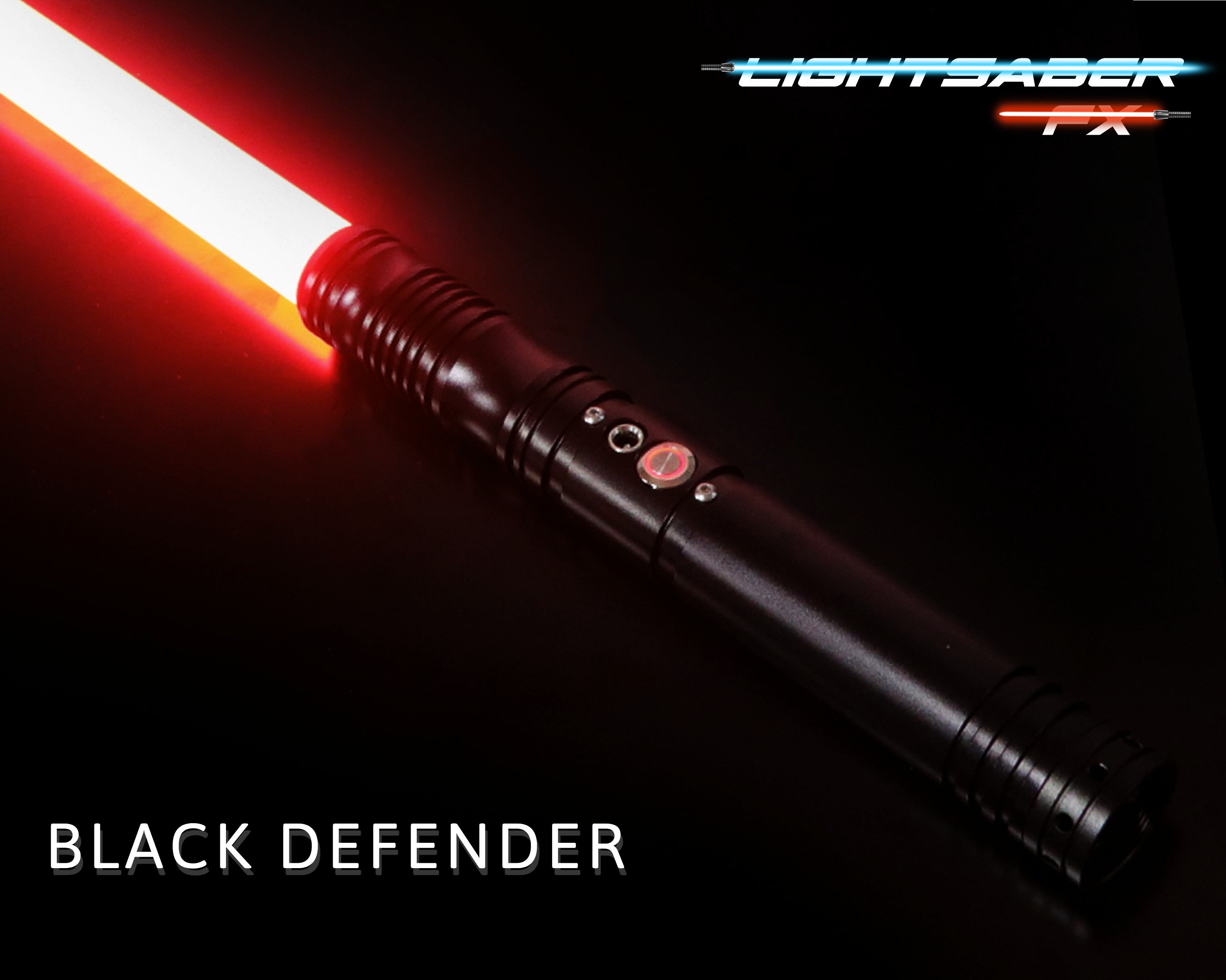 Black Defender Custom Lightsaber FX Star Wars Lightsaber Toy Shop LightsaberFX