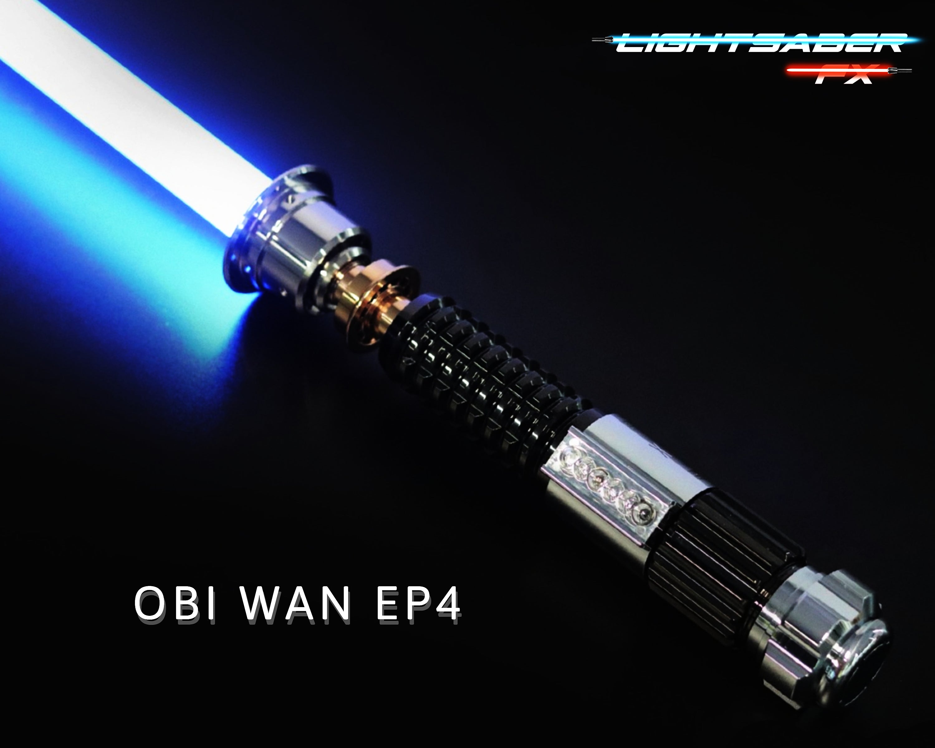 Obi Wan Custom Lightsaber, Neopixel Blade